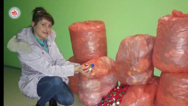 175 килограммов крышечек. Акция «Закрути добро» финишировала на Мозырском нефтеперерабатывающем