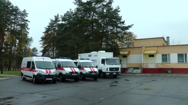 Автопарк скорой помощи в Мозыре пополнили сразу четыре автомобиля