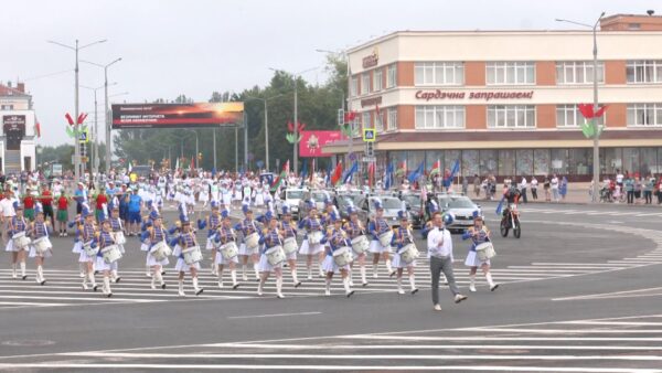 День Независимости в Мозыре