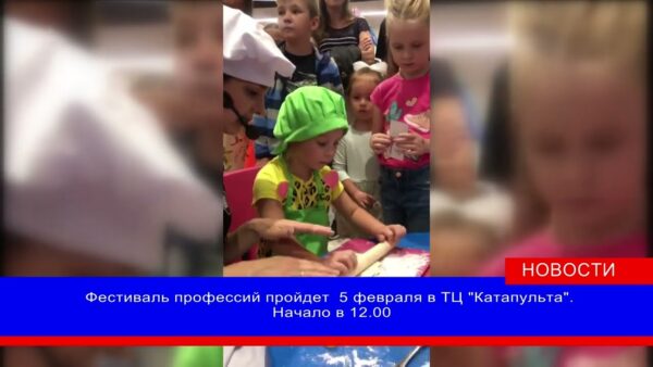 Фестиваль профессий пройдет в  «Катапульте» 5 февраля