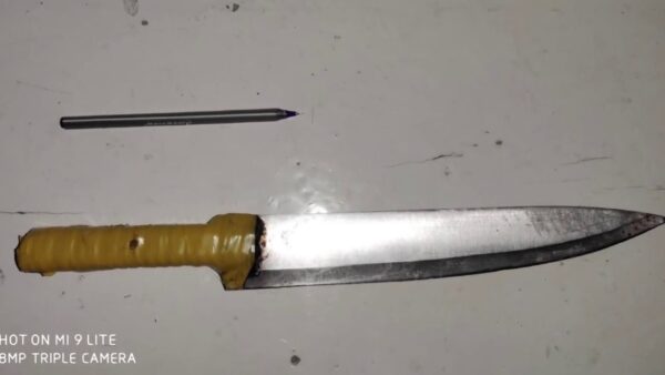 Гонял чертей. Мозырянин в неадекватном состоянии с самодельным ножом за пазухой едва не попал в больницу