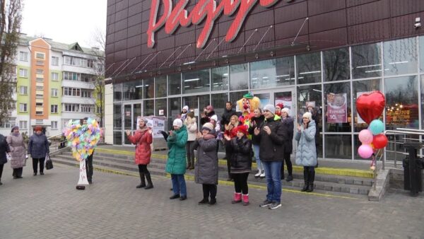 «Когда мы вместе». Флешмоб к Международному дню инвалидов