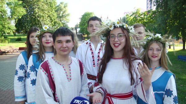 Купалье в мозырском парке