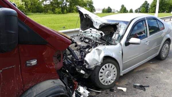 Лобовое столкновение на Кургане Славы