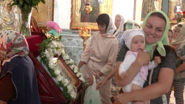 Мозыряне отпраздновали Яблочный Спас