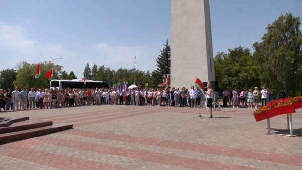 Мозыряне присоединились к Всебелорусской минуте молчания
