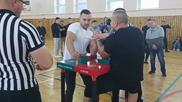 Награды мозырских спортсменов на республиканском турнире по армрестлингу