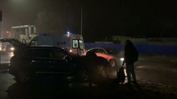 Не пропустил. ДТП на улице Гагарина