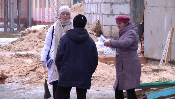 Последствия пожара на улице Нелидова