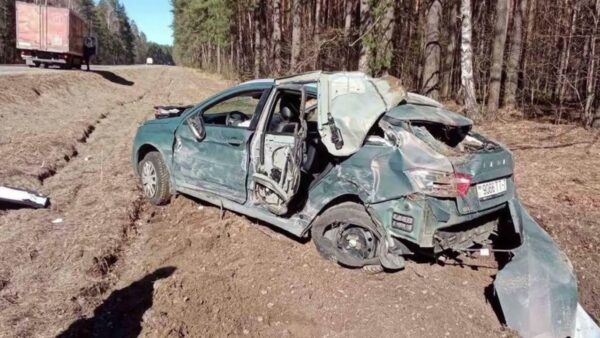 Ремень безопасности спас водителя в ДТП на трассе «Бобруйск-Мозырь». Инцидент на дороге произошел 17 марта