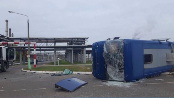 Сегодня на территории Мозырского НПЗ произошло дорожно-транспортное происшествие. Есть жертвы.