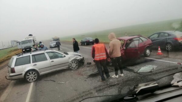 Сегодня рано утром в Мозырском районе произошло серьезное ДТП