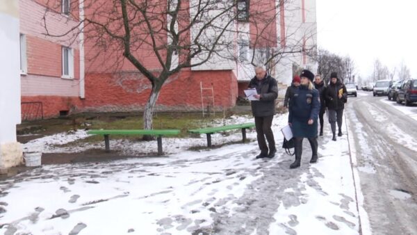 Смотровая комиссия работала на территории ЖЭУ-3