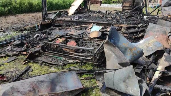 Утром 29 мая в результате пожара на даче в Загоринах погиб мужчина