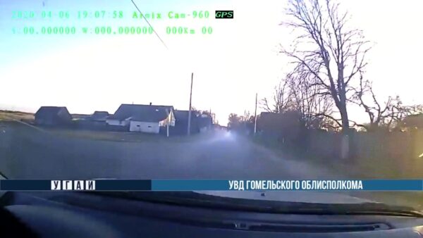 В Калинковичском районе мотоциклист пытался скрыться от сотрудников ГАИ.