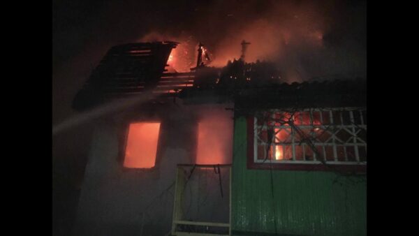 В Мозыре горел дачный участок. Огненное происшествие случилось на Пхове