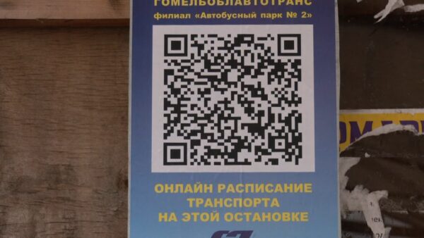В Мозыре на остановках общественного транспорта появились QR-коды. Что это и для чего необходимо?