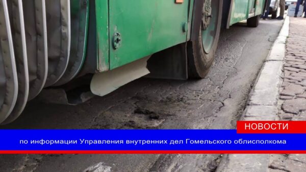 В Мозыре под колесами автобуса погиб пожилой мужчина