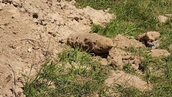 В Мозыре в песке для детских песочниц нашли артиллерийский снаряд