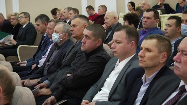 В Мозырском райисполкоме состоялась встреча председателя Гомельского облисполкома Ивана Крупко с активом Мозырского и Наровлянского районов