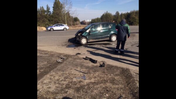 В Мозырском районе произошло ДТП, в результате которого пострадали водитель автомобиля Ford и женщина-пассажир
