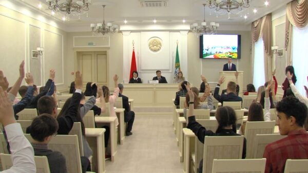 В Мозырском районном исполнительном комитете выбрали актив молодежного Парламента
