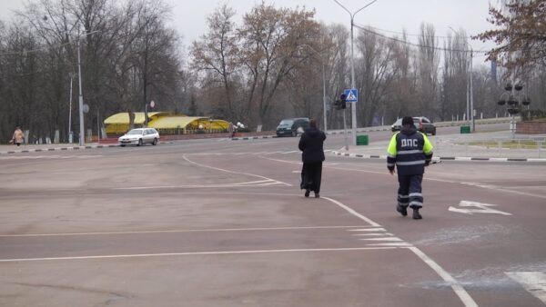 В праздник Крещения Господня священнослужители освятили наиболее аварийно-опасные городские перекрестки