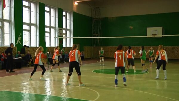 В преддверие чемпионата Мозырского района по волейболу