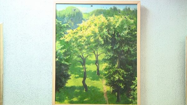 Валерий Таргонский представляет. В центральной библиотеке имени Пушкина мозырский художник презентовал свои работы