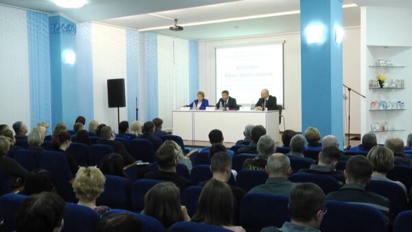 Встреча помощника Президента, инспектора по Гомельской области Юрия Шулейко с коллективом ОАО «Мозырьсоль»