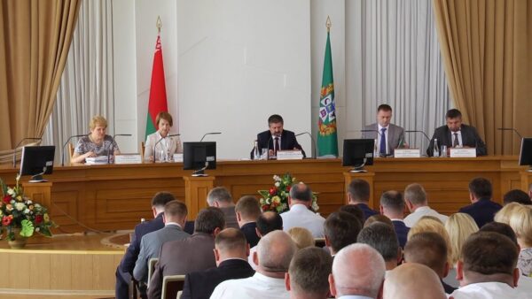 Выездное заседание Гомельского областного исполнительного комитета прошло на базе Мозырского района