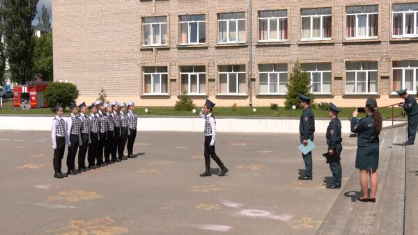 Юные спасатели-пожарные со всего Полесского куста собрались в Мозыре