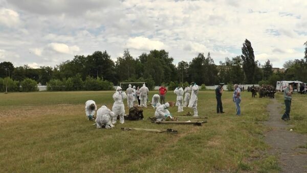 В Мозыре прошли соревнования санитарных дружин