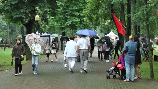 День Независимости. Дождь не помеха для народных гуляний