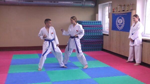 Экзамен клуба каратэ «Сэйдокай»