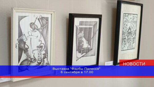 Фарбы Палесся приглашают! Самая любимая мозырская выставка 6 сентября откроется в выставочном зале