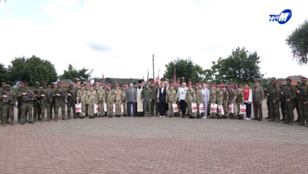 В Мозыре на базе 9 школы открыли военно-патриотический клуб «Беркут»