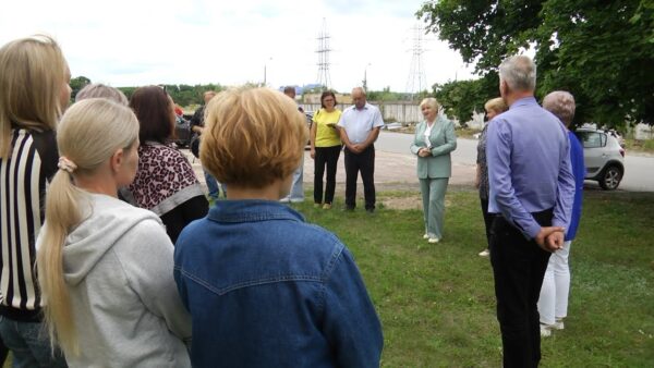 Елена Кличковская посетила Мозырь с рабочим визитом
