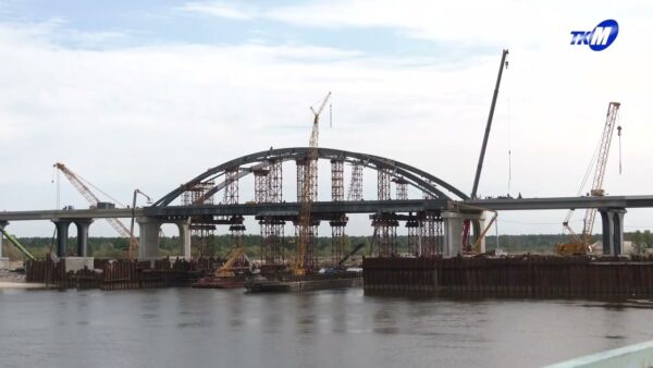 Новые размеры, широкие пролеты и самая красивая арка. Чем новый мост через Припять будет отличаться от старой конструкции?