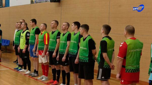 Товарищеский турнир по мини-футболу провели мозырские милиционеры