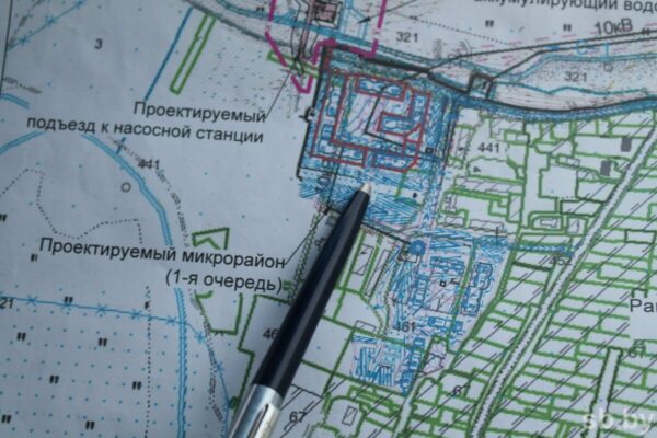 В Гомельском районе завершили строительство крупнейшего в области противопаводкового сооружения