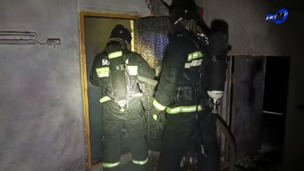 Молния стала причиной пожара в деревне Лучежевичи
